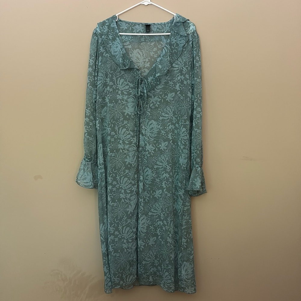 Wild Fable Green Floral Tunic